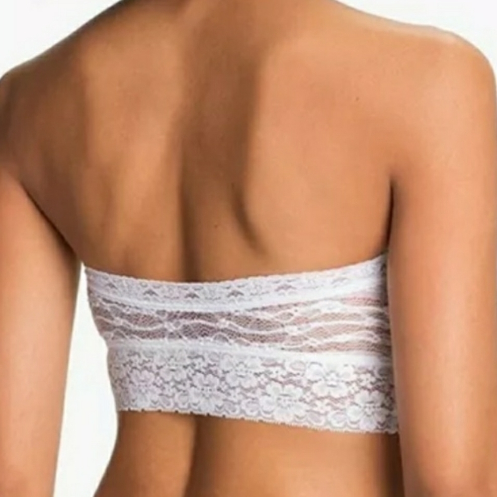 Free People White Lace Bandeau XS F7150220A - Picture 2 of 5